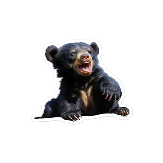 Sun Bear Sticker - Stickerfy.ai