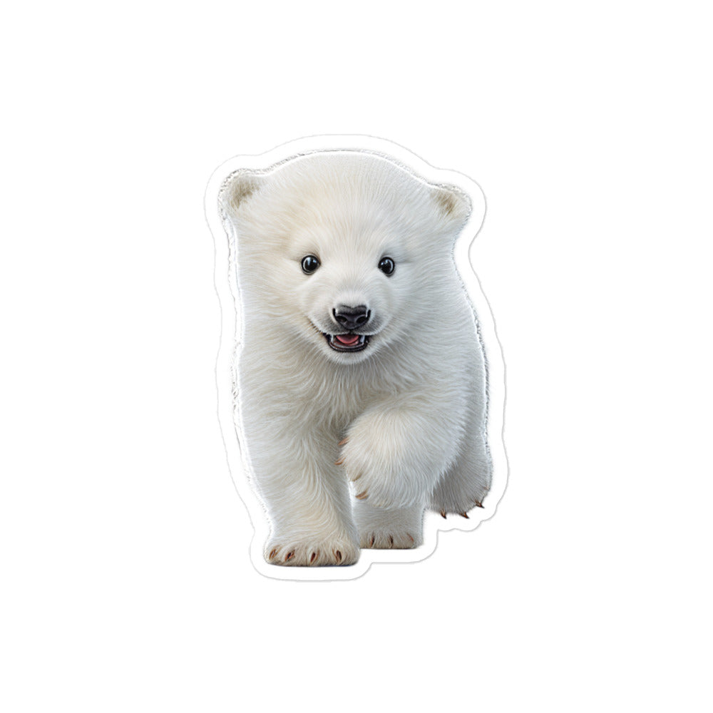 Polar Bear Sticker - Stickerfy.ai