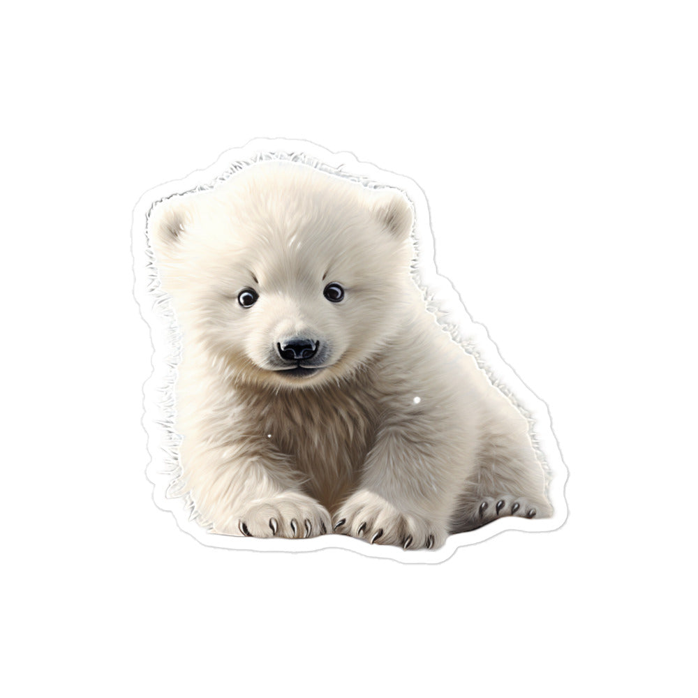 Polar Bear Sticker - Stickerfy.ai