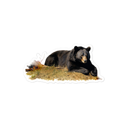 Black Bear Sticker - Stickerfy.ai