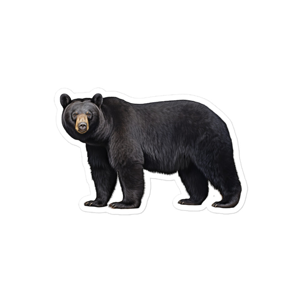 Black Bear Sticker - Stickerfy.ai