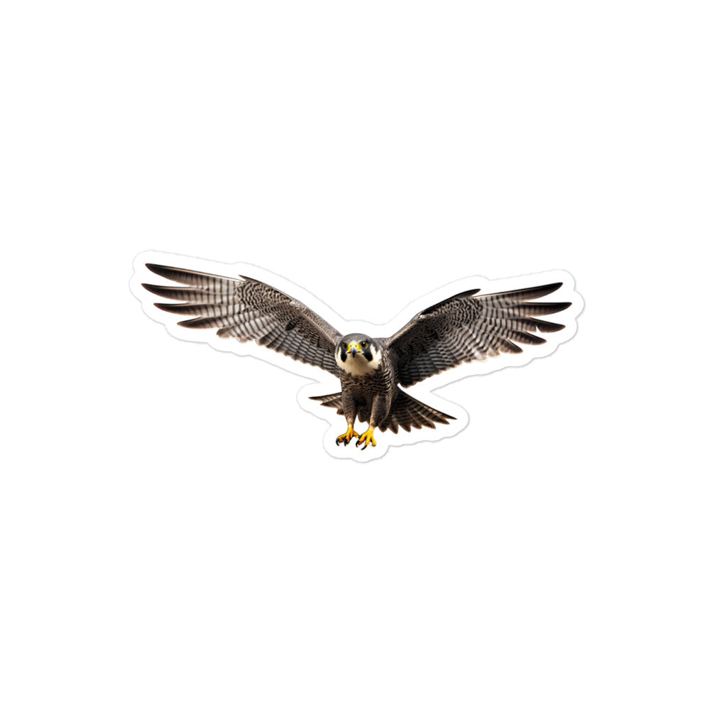 Peregrine Falcon Sticker - Stickerfy.ai