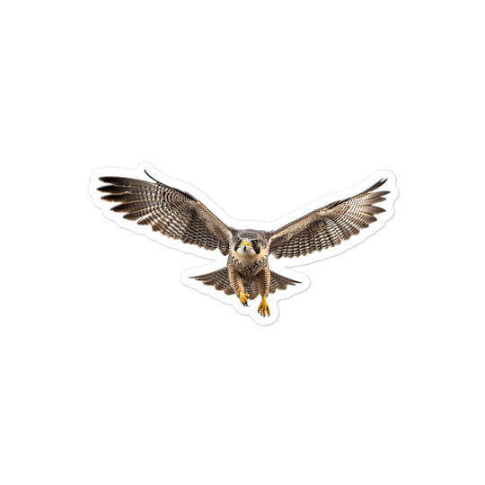 Peregrine Falcon Sticker - Stickerfy.ai