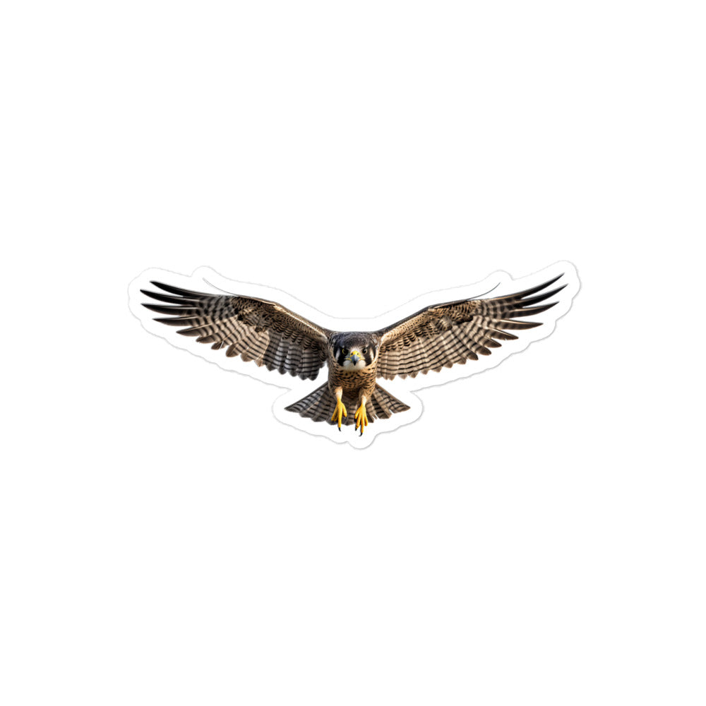 Peregrine Falcon Sticker - Stickerfy.ai