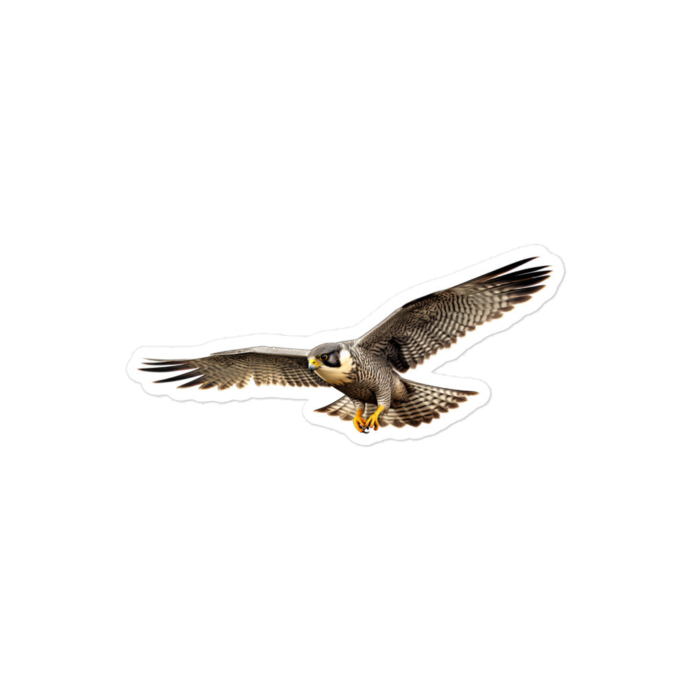 Peregrine Falcon Sticker - Stickerfy.ai