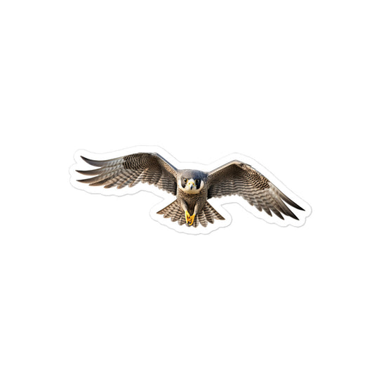 Peregrine Falcon Sticker - Stickerfy.ai