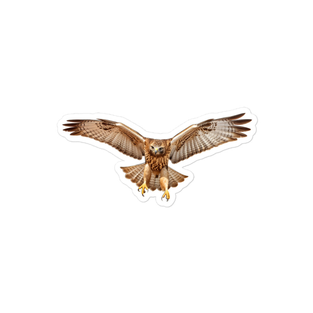 Red Tailed Hawk Sticker - Stickerfy.ai