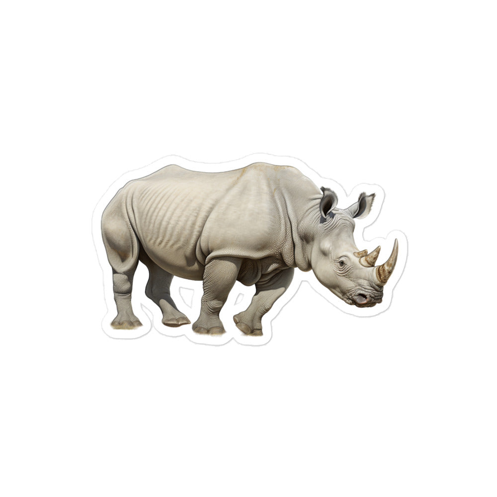 Indian Rhinoceros Sticker - Stickerfy.ai