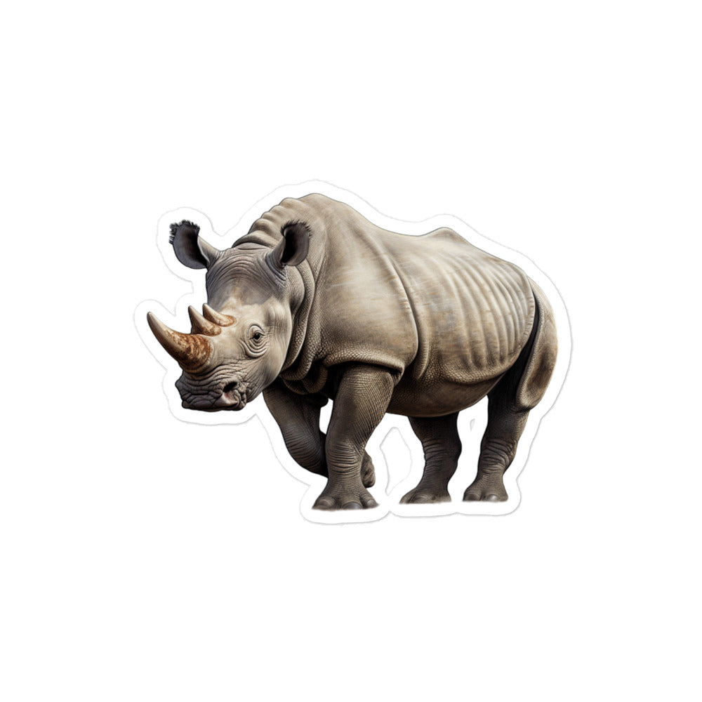 Indian Rhinoceros Sticker - Stickerfy.ai