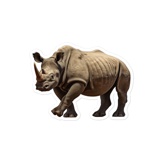 Indian Rhinoceros Sticker - Stickerfy.ai