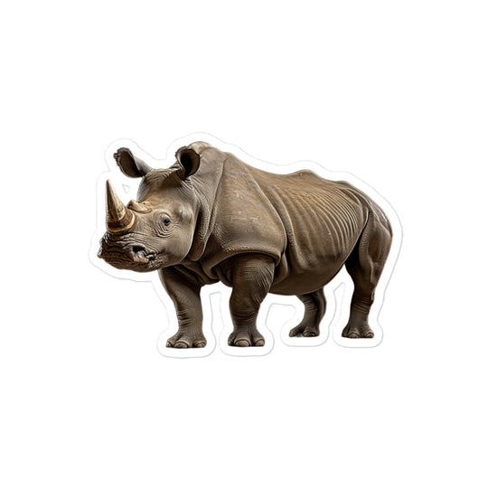 Indian Rhinoceros Sticker - Stickerfy.ai