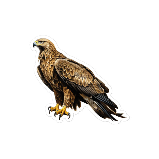 Golden Eagle Sticker - Stickerfy.ai