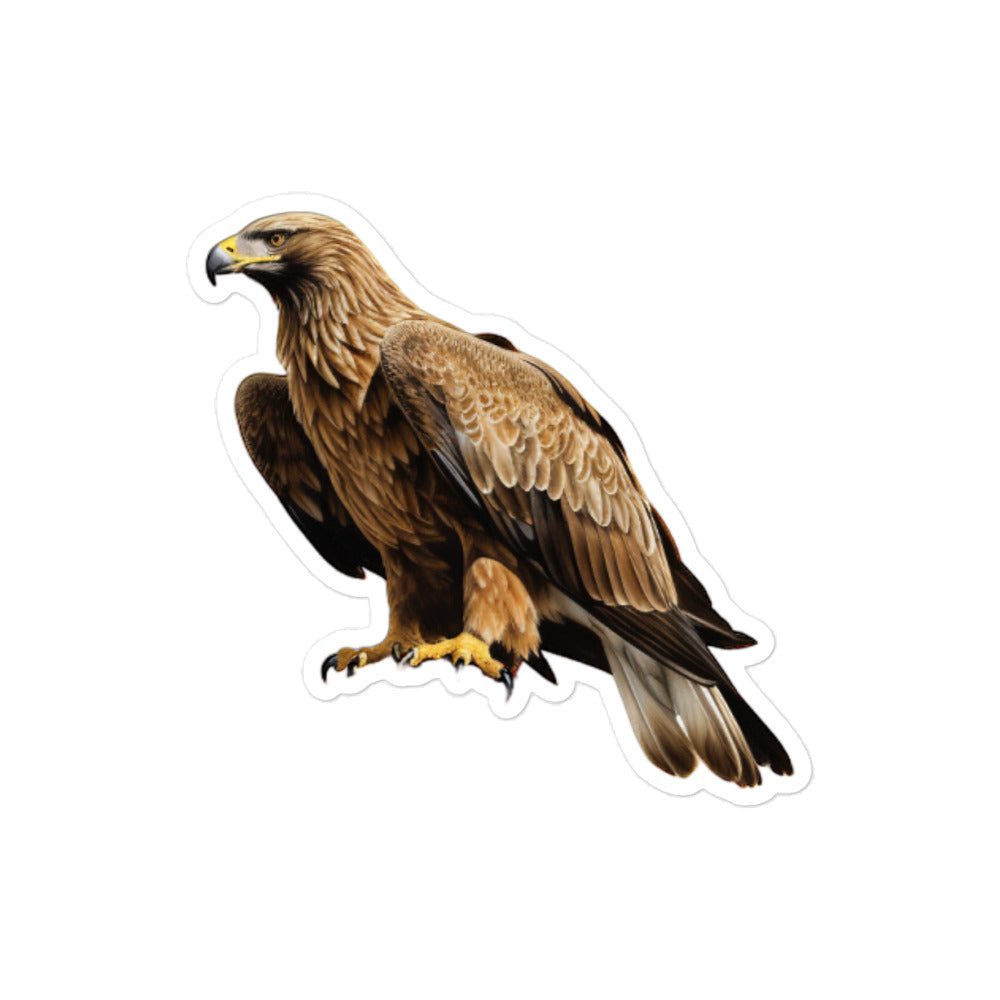 Golden Eagle Sticker - Stickerfy.ai