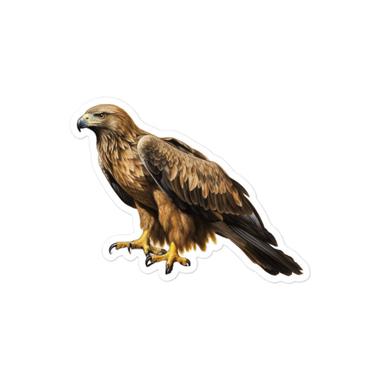 Golden Eagle Sticker - Stickerfy.ai