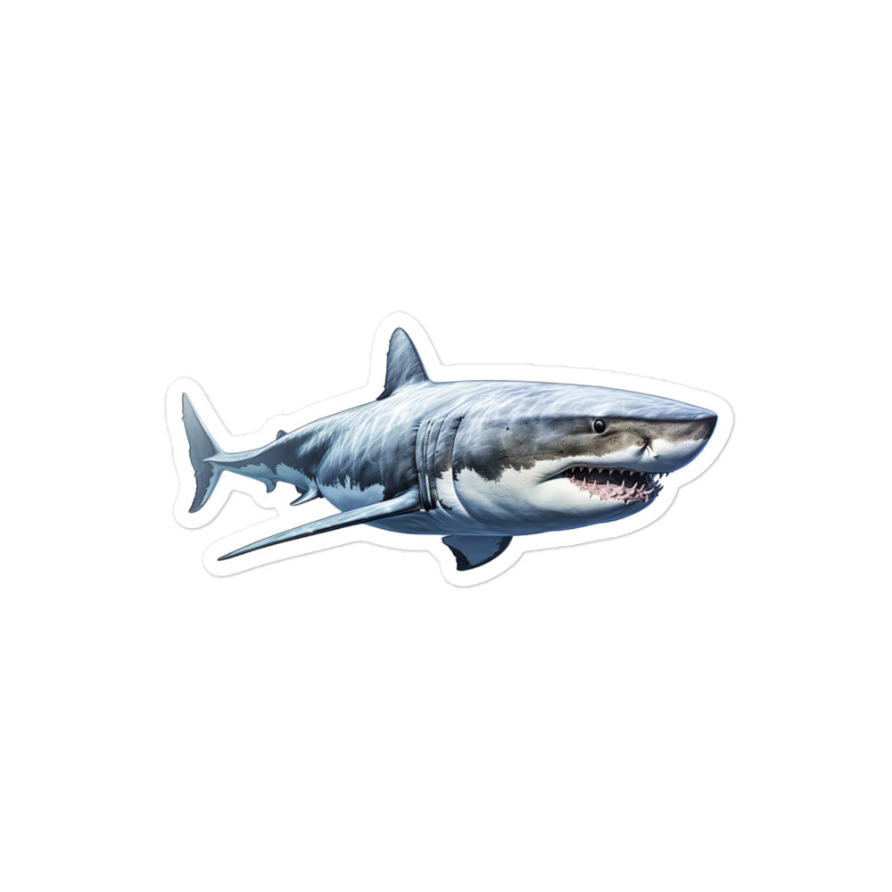 Great White Shark Sticker - Stickerfy.ai