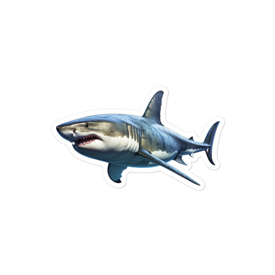 Great White Shark Sticker - Stickerfy.ai