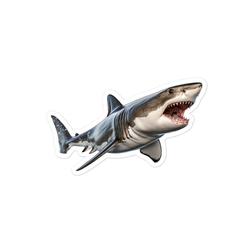 Great White Shark Sticker - Stickerfy.ai