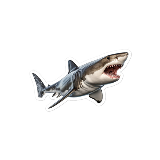 Great White Shark Sticker - Stickerfy.ai