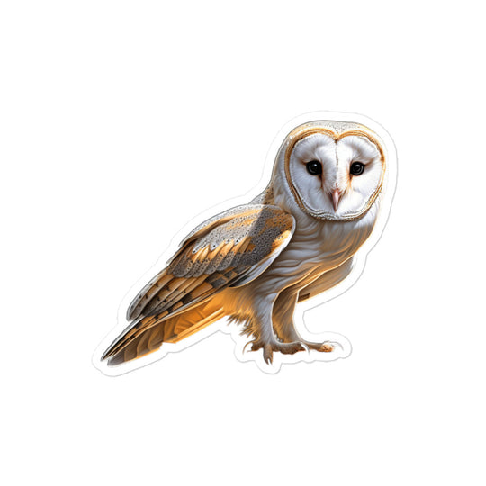 Barn Owl Sticker - Stickerfy.ai