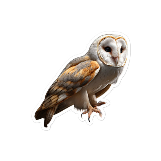 Barn Owl Sticker - Stickerfy.ai