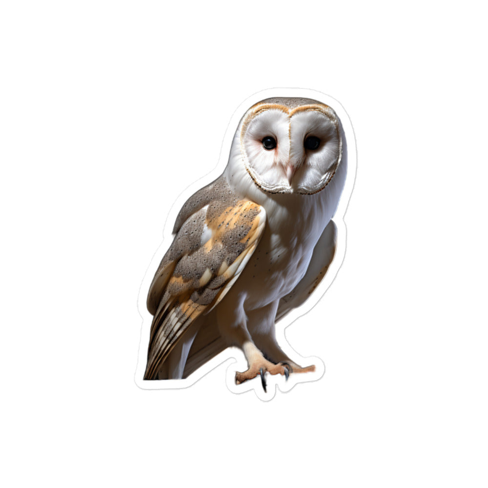 Barn Owl Sticker - Stickerfy.ai