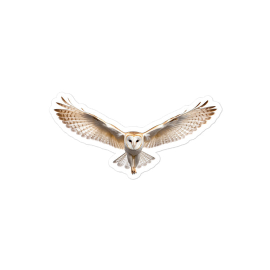 Barn Owl Sticker - Stickerfy.ai