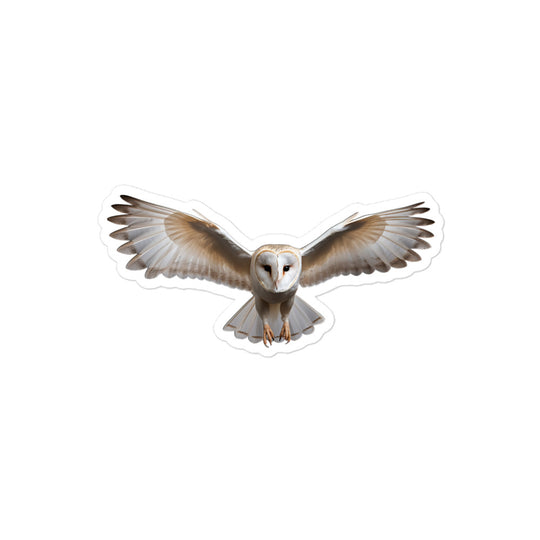 Barn Owl Sticker - Stickerfy.ai