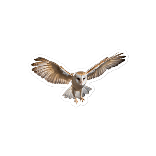 Barn Owl Sticker - Stickerfy.ai