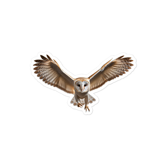 Barn Owl Sticker - Stickerfy.ai