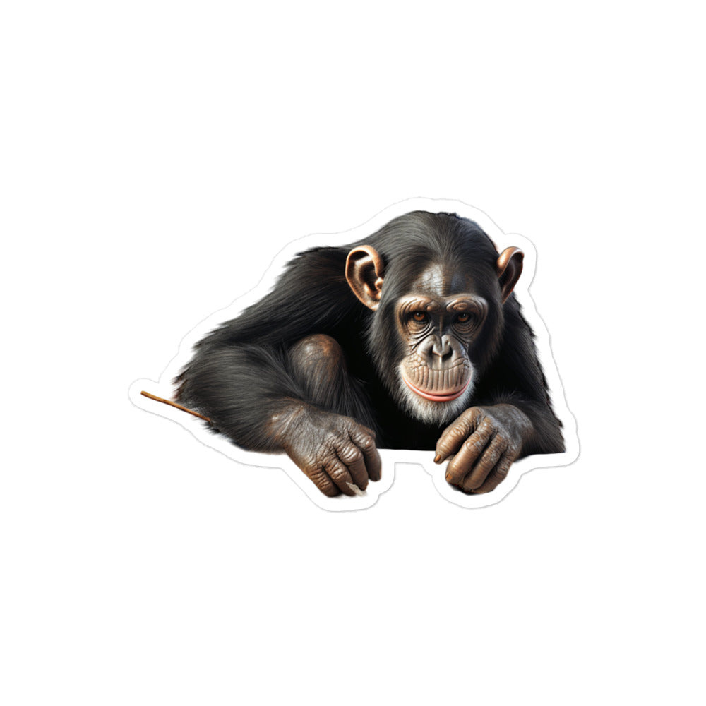 Chimpanzee Sticker - Stickerfy.ai