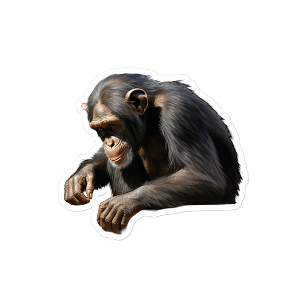 Chimpanzee Sticker - Stickerfy.ai