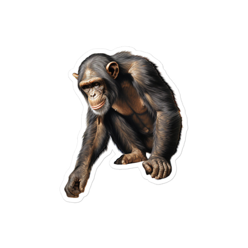 Chimpanzee Sticker - Stickerfy.ai