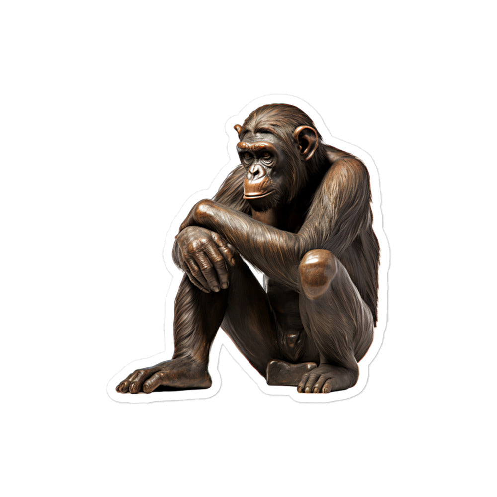 Chimpanzee Sticker - Stickerfy.ai