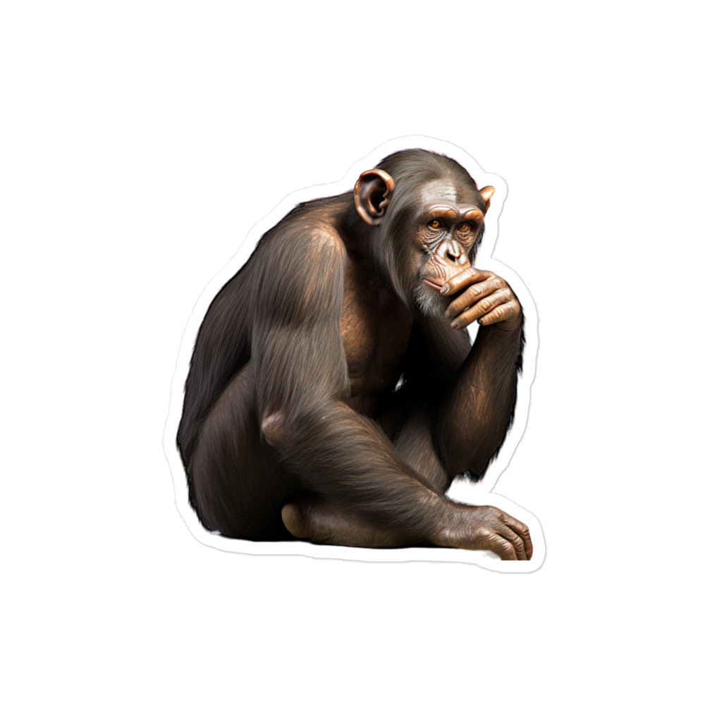 Chimpanzee Sticker - Stickerfy.ai