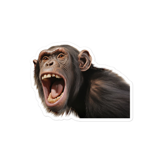 Chimpanzee Sticker - Stickerfy.ai