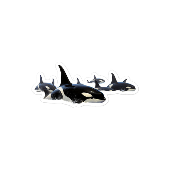 Orcas Sticker - Stickerfy.ai