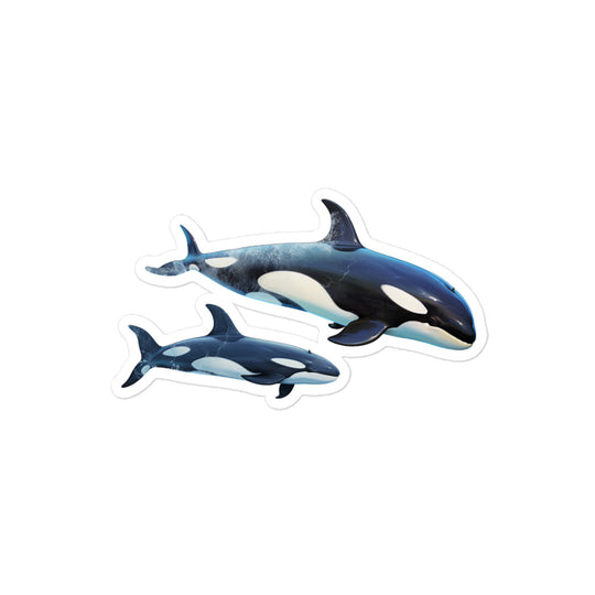 Orcas Sticker - Stickerfy.ai