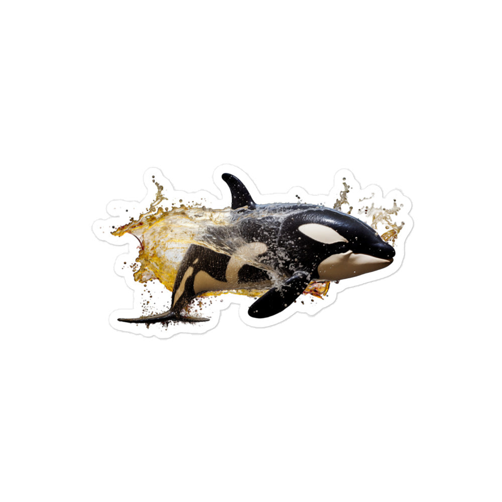 Orcas Sticker