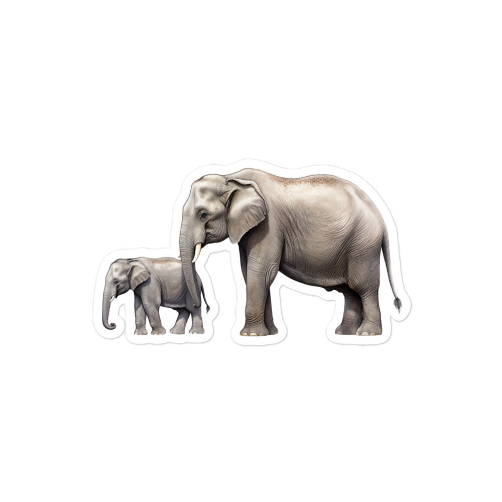 Asian Elephant Sticker