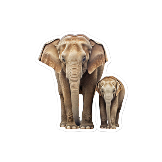 Asian Elephant Sticker