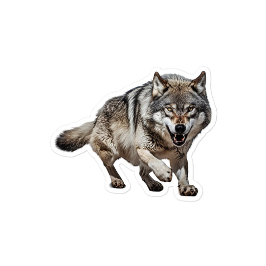 Gray Wolf Sticker