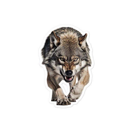 Gray Wolf Sticker