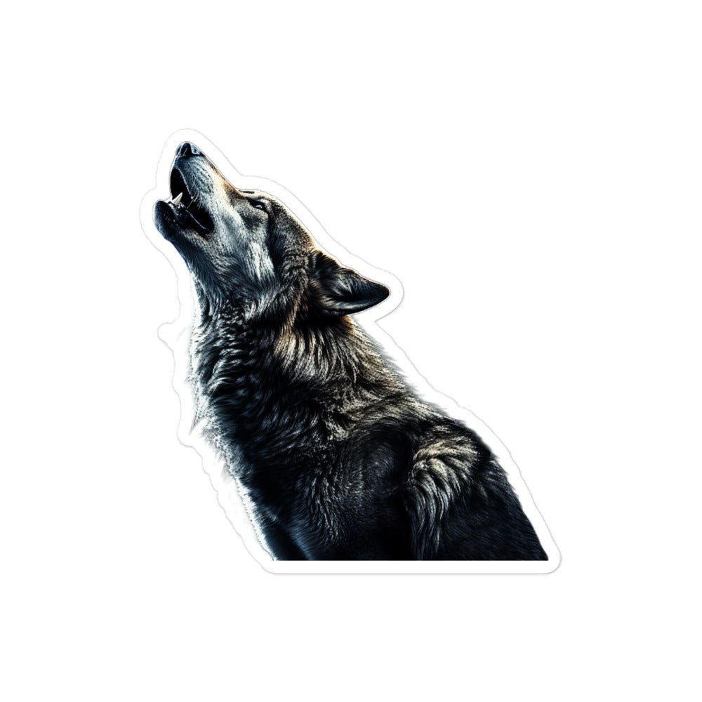 Gray Wolf Sticker