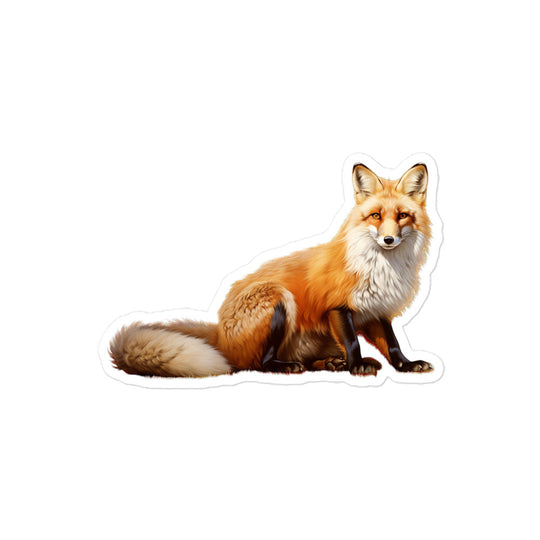 Red Fox Sticker