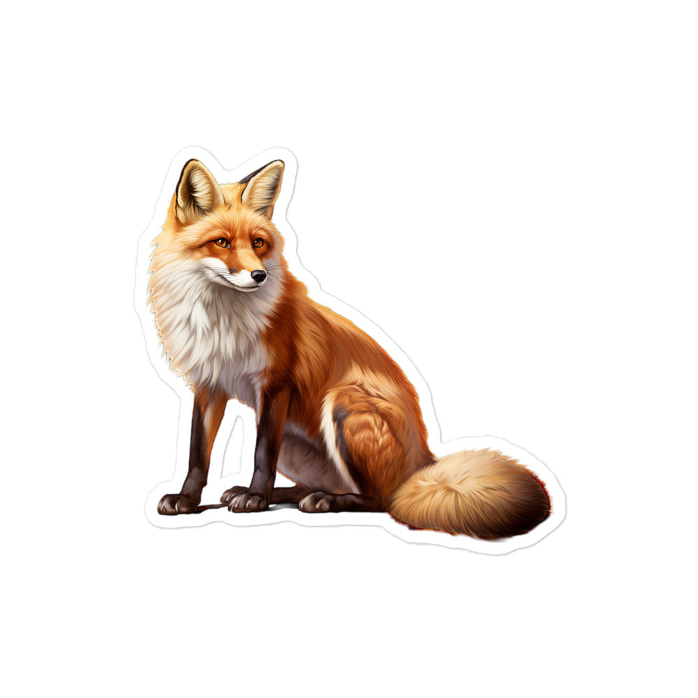 Red Fox Sticker