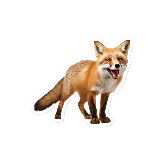 Red Fox Sticker