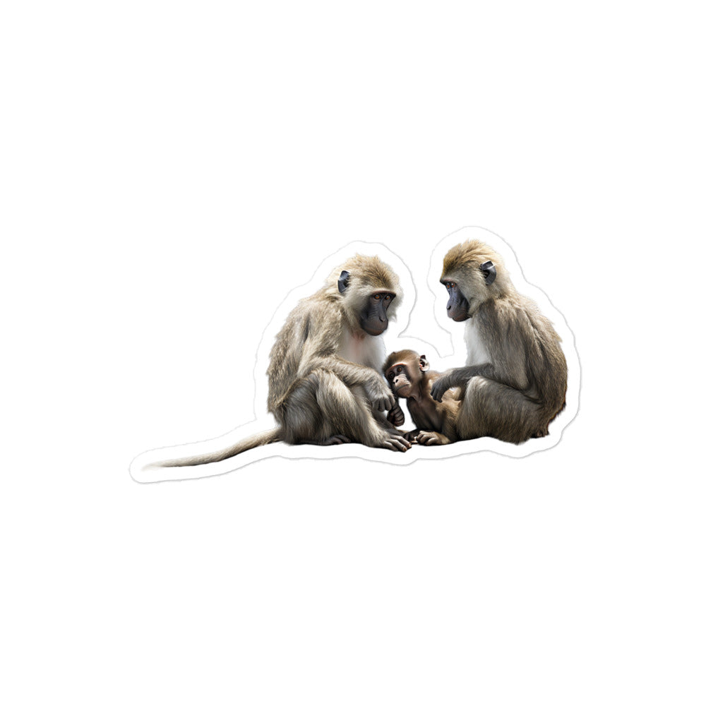 Baboon Sticker