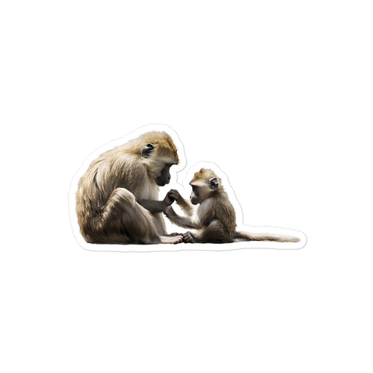 Baboon Sticker