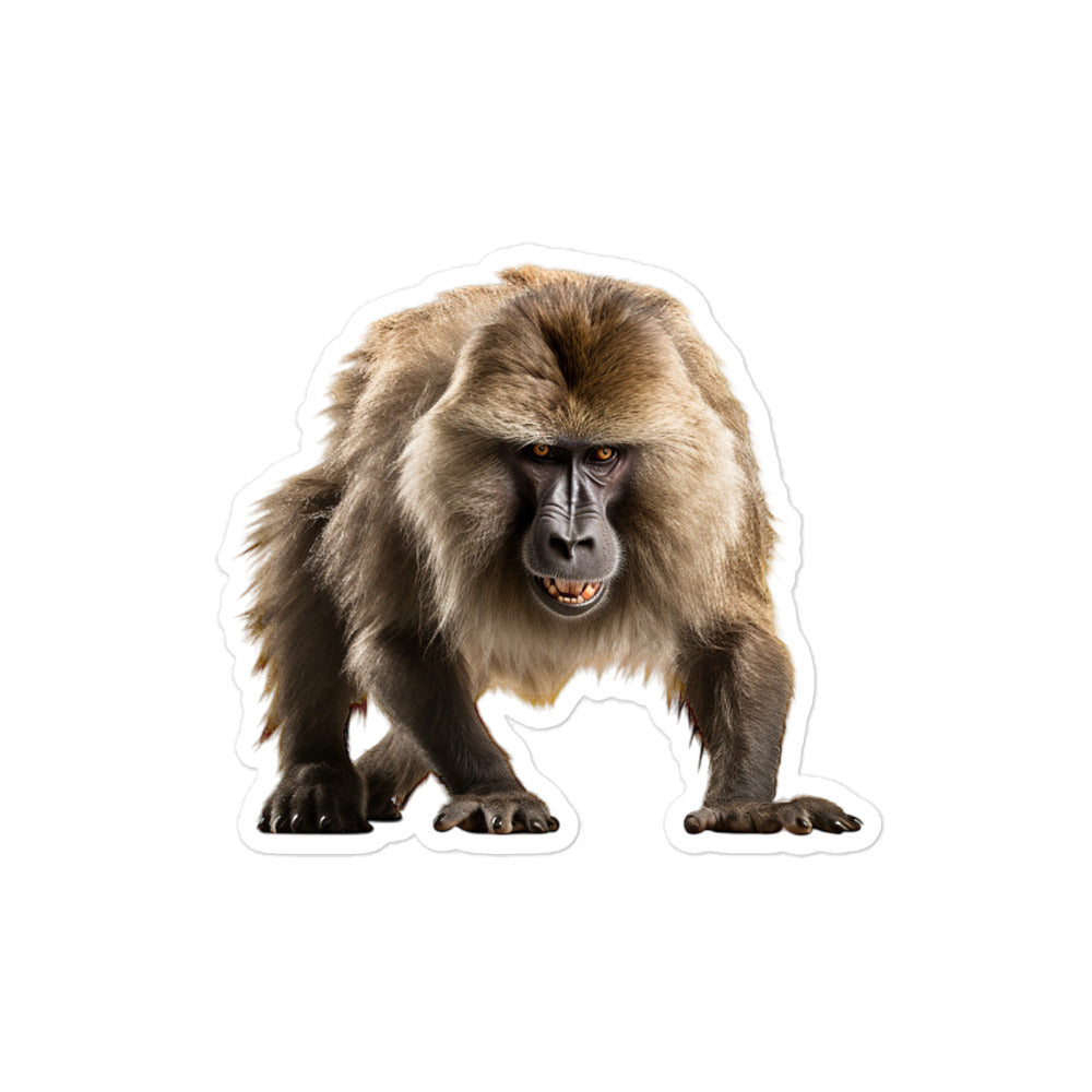 Baboon Sticker