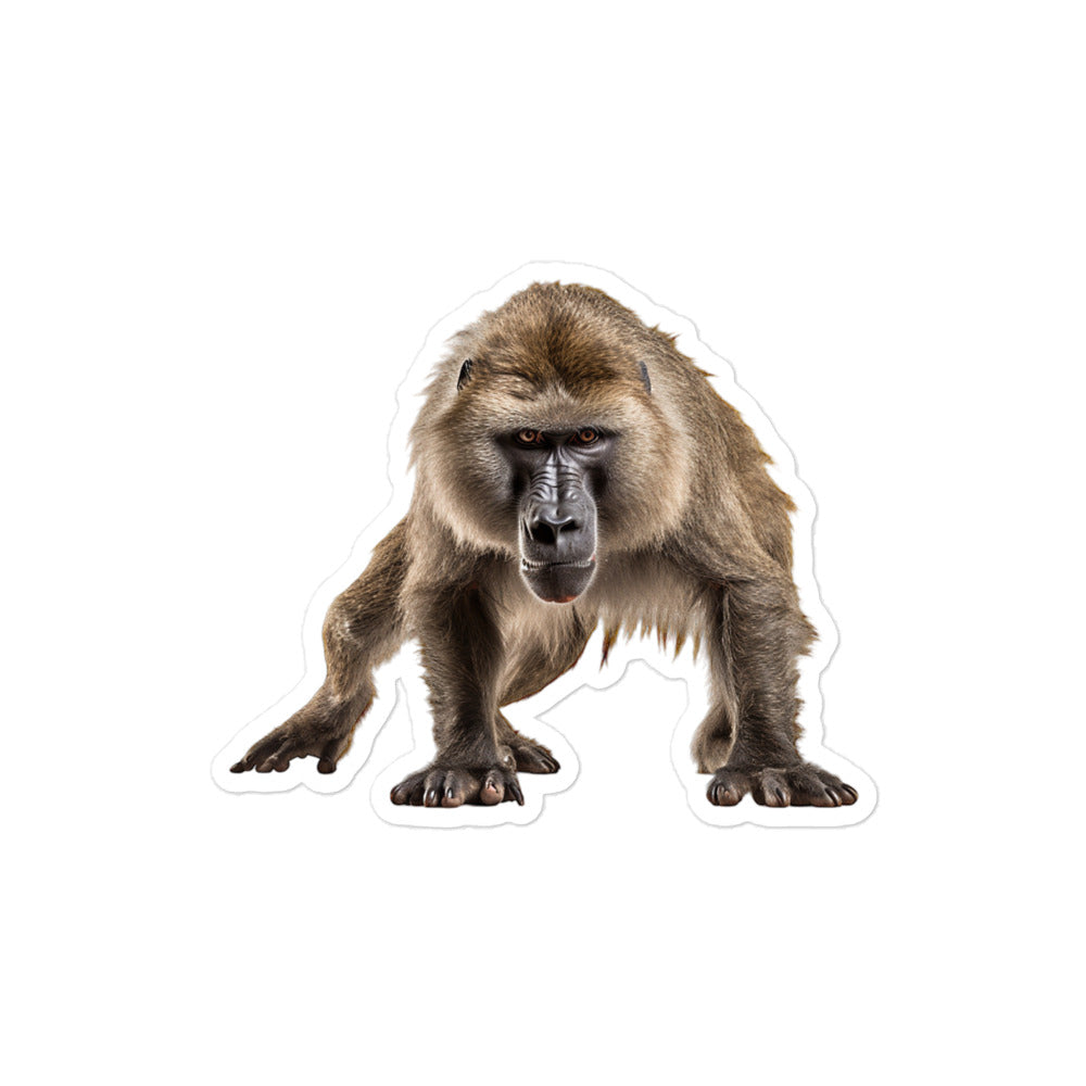 Baboon Sticker